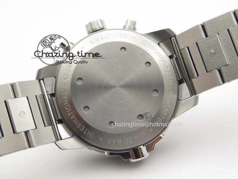 MIROTIME 0404 Versatile Aquatimer Chrono IW376803 V6F 1:1 Best Edition White Dial On SS Bracelet A 7359